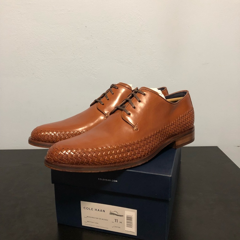 Cole haan Washington grand woven oxford